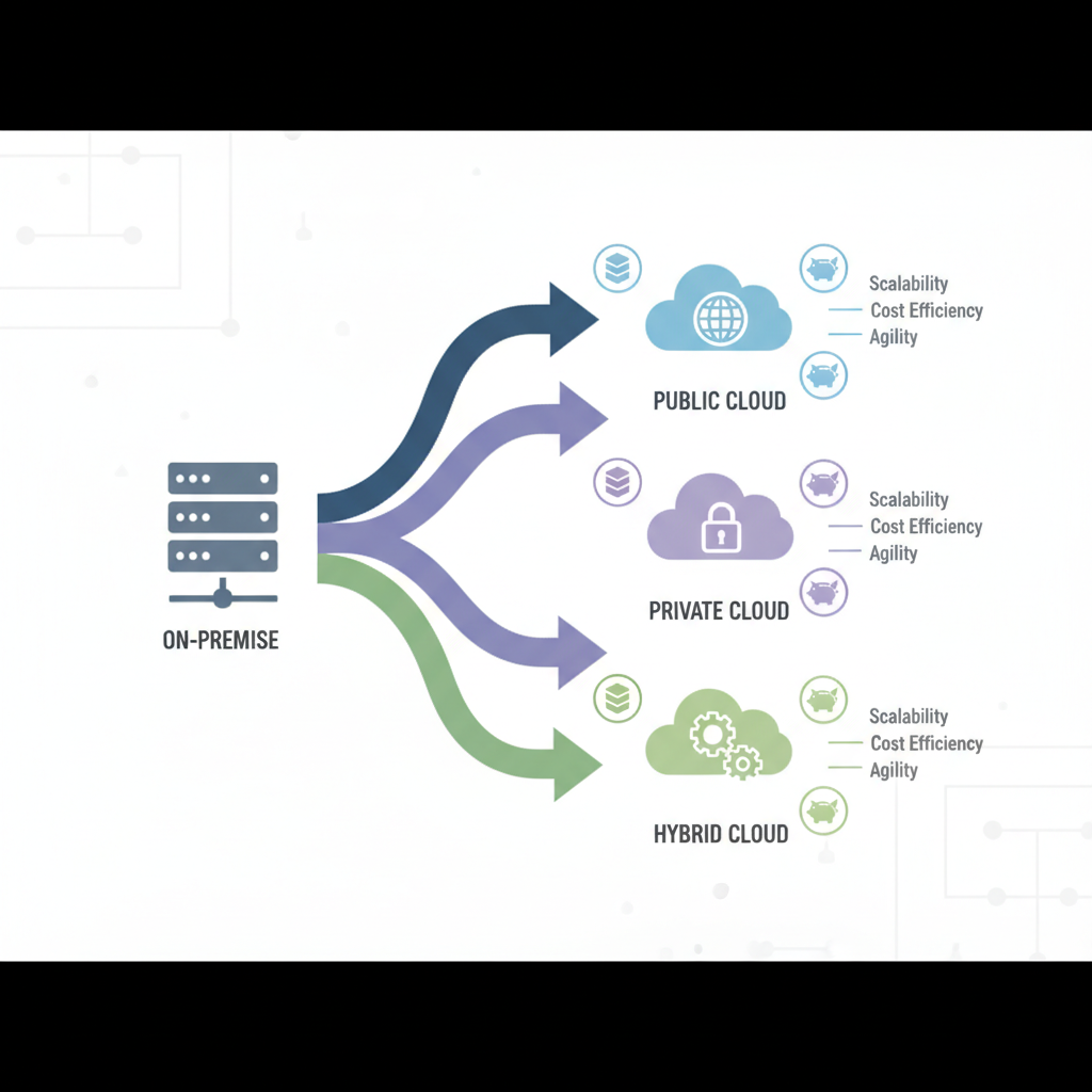 A detailed infographic showing arrows indicating migration paths from 